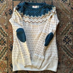 Fjallraven 100% Wool Ovik Knit Sweater